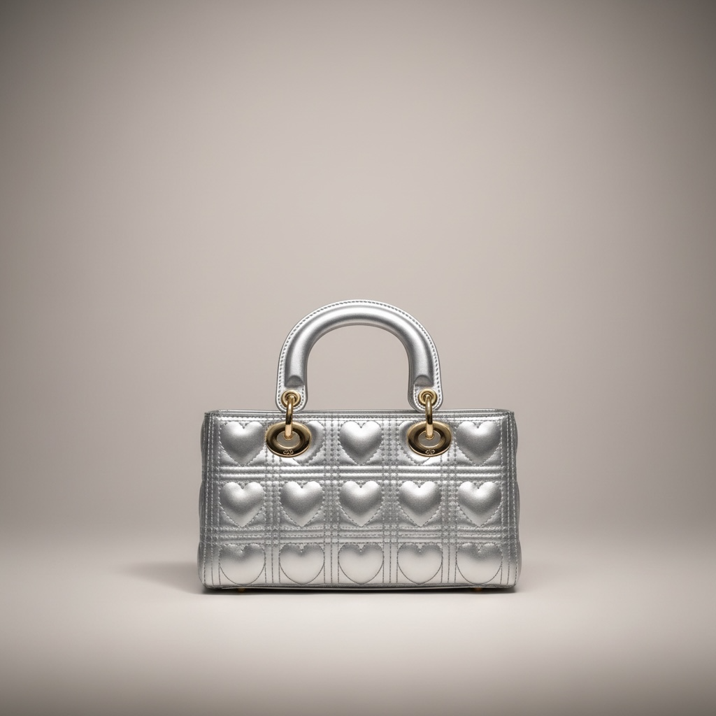 M i L u’ -Una Borsa Handbag di colore argento lucido design elegante - BH shoes