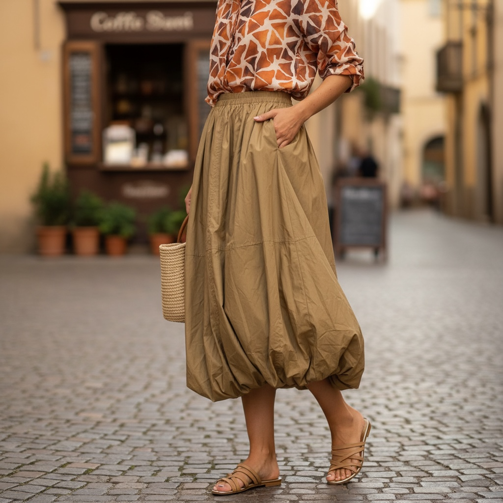 Sandalo Ciabatta  Flat di Pelle Nude