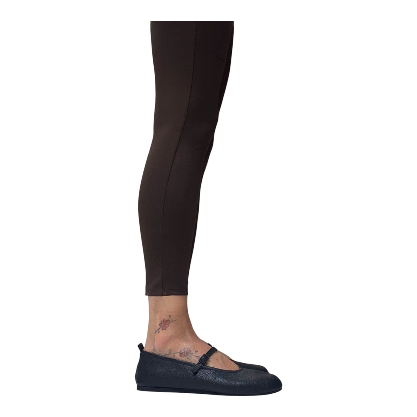 Ballerina di Pelle MaryJane ultra light nero pelle