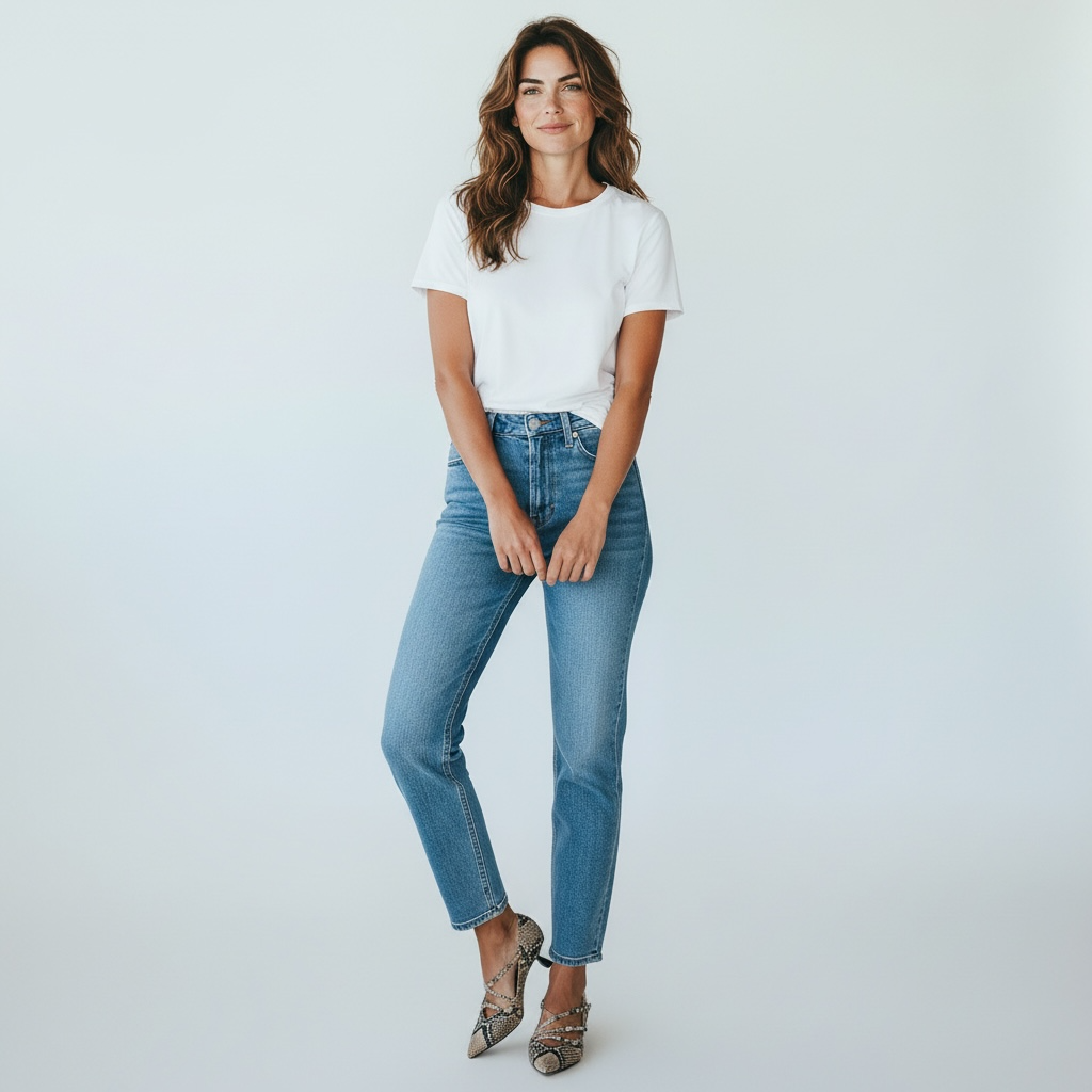Décolleté BH shoes di pelle Pitone bianco/nero scollo asimmetrico tacco di 5 centimetri, cinture con fibbie